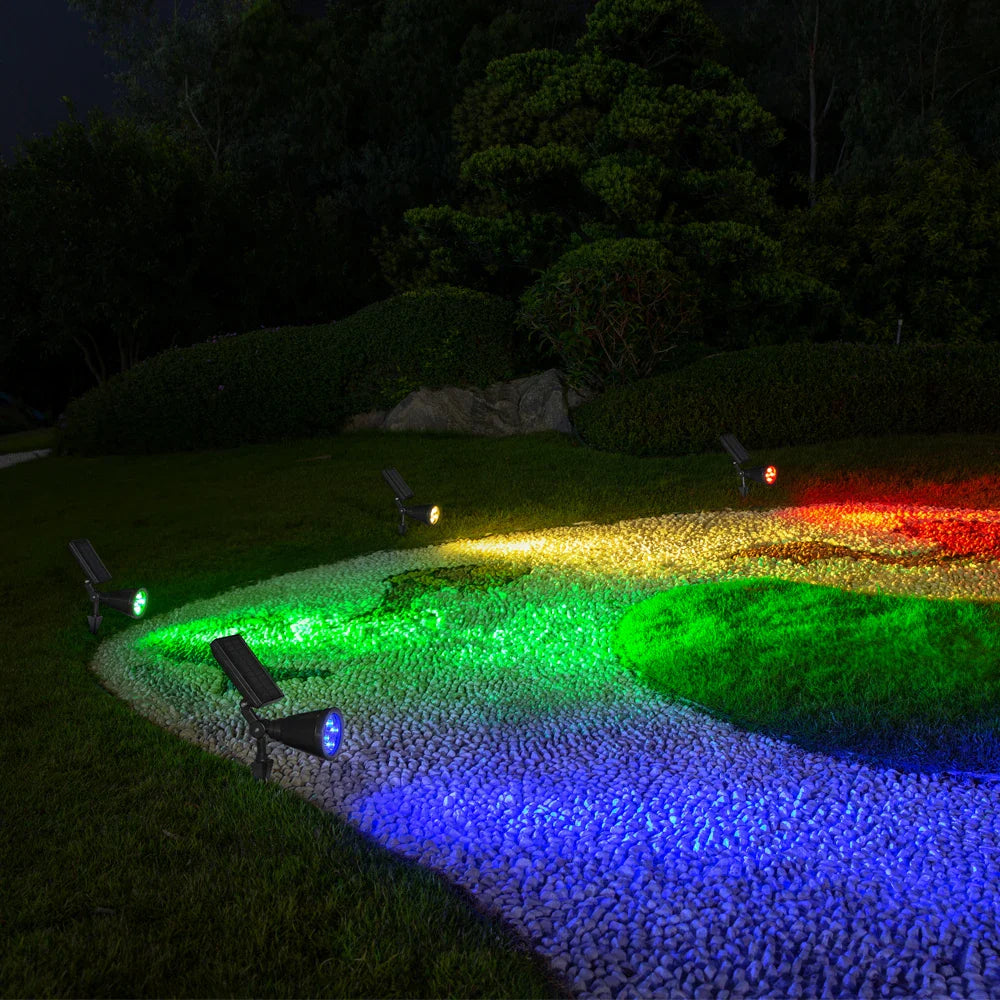 RainbowRaindrop - Lampada solare da giardino
