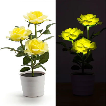 GardenBliss - Lampadario a rose solari