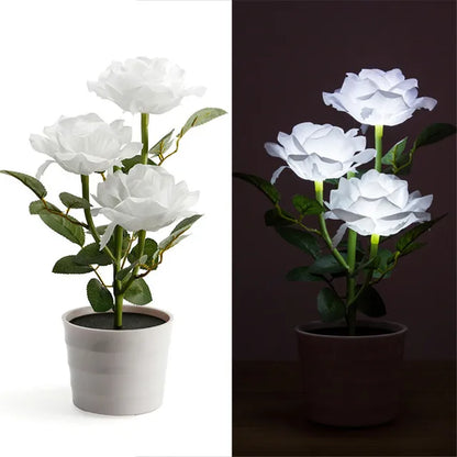 GardenBliss - Lampadario a rose solari