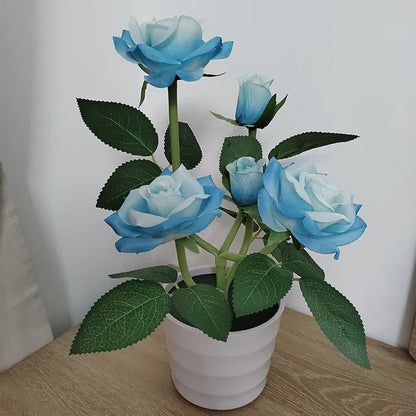GardenBliss - Lampadario a rose solari