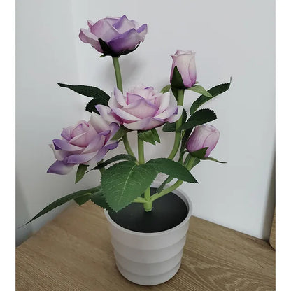 GardenBliss - Lampadario a rose solari