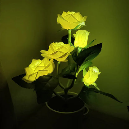 GardenBliss - Lampadario a rose solari