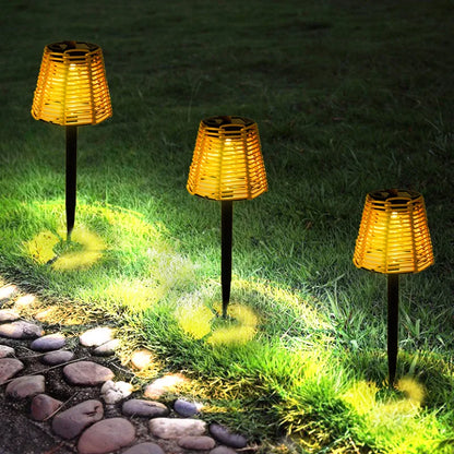 TwilightGlimmer - Torce solari in rattan