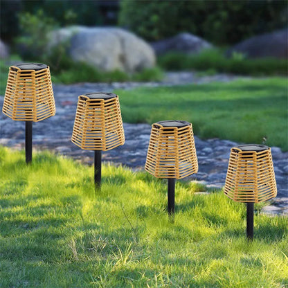 TwilightGlimmer - Torce solari in rattan