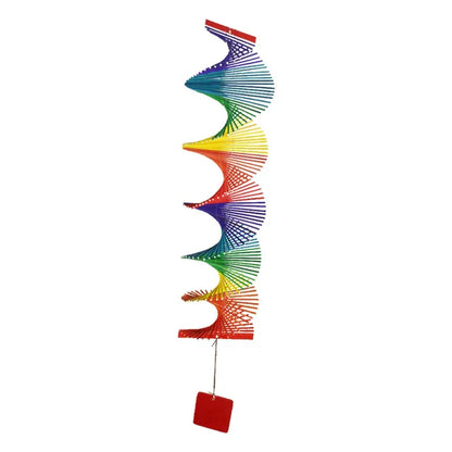 AngelicSpiral - Campane a vento in ferro colorato