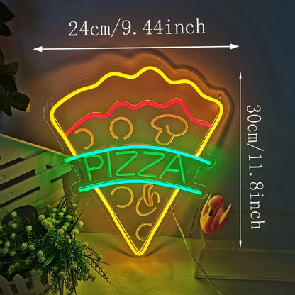 TastyTidbits - Luce notturna al neon per il fast food