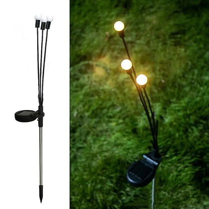 LumiFirefly - Lampada solare a tre teste per lucciole