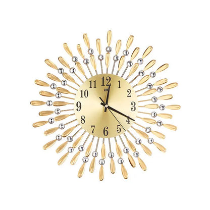 BrillianceBloom - Orologio da parete con diamante