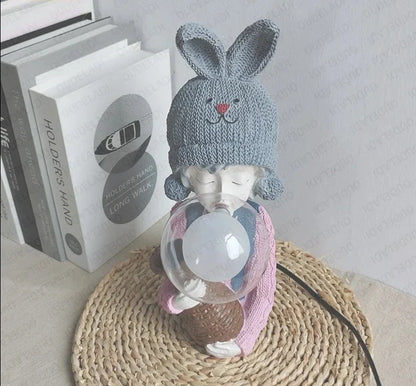 HatDiva - Lampade da tavolo Hat girl