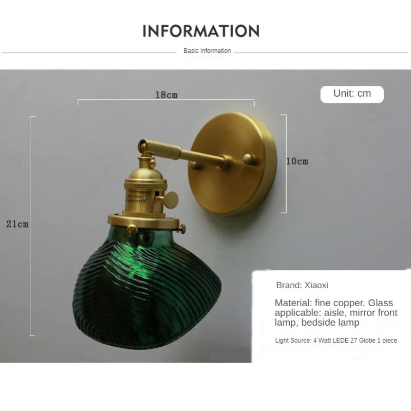 RetroGreen - Lampada aura classica