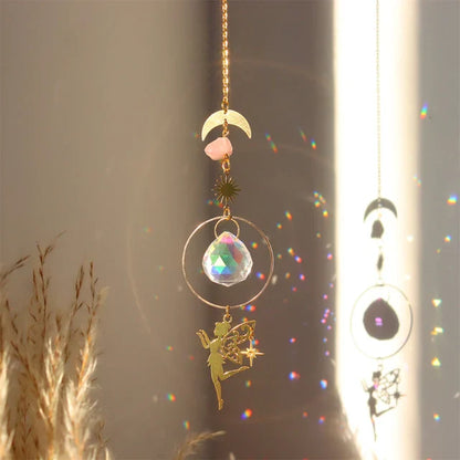 CrystalChimes - Ornamenti a forma di prisma che catturano la luce