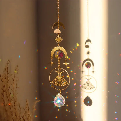 CrystalChimes - Ornamenti a forma di prisma che catturano la luce