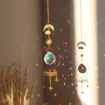 CrystalChimes - Ornamenti a forma di prisma che catturano la luce
