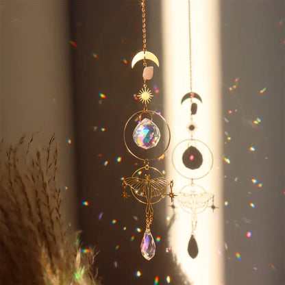 CrystalChimes - Ornamenti a forma di prisma che catturano la luce