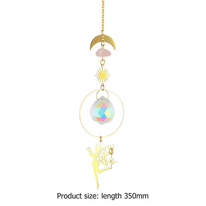 CrystalChimes - Ornamenti a forma di prisma che catturano la luce