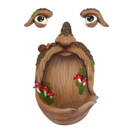 GrubGuardian - Mangiatoia per uccelli a faccia d'albero