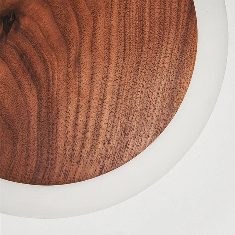 SolidWood - Lampada Aura in noce