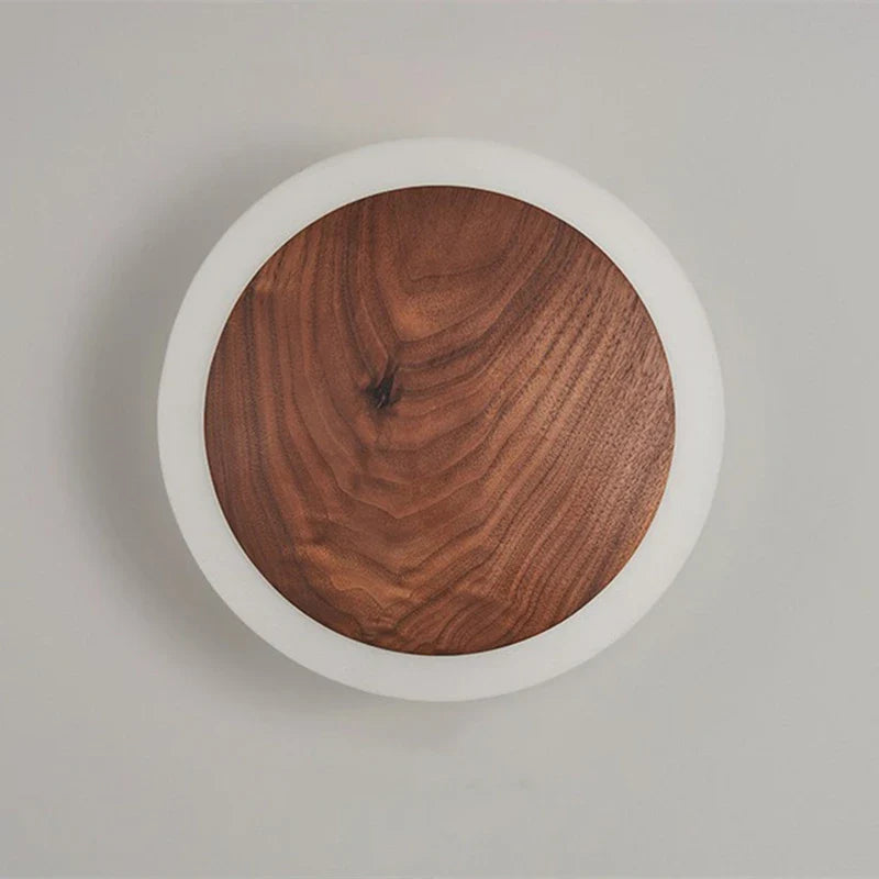 SolidWood - Lampada Aura in noce
