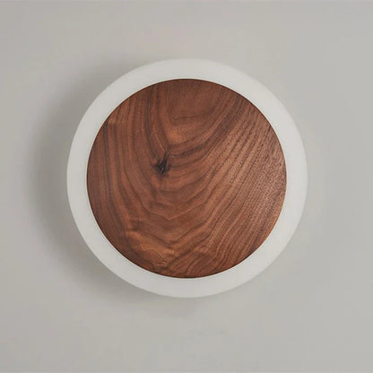 SolidWood - Lampada Aura in noce