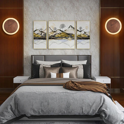 SolidWood - Lampada Aura in noce