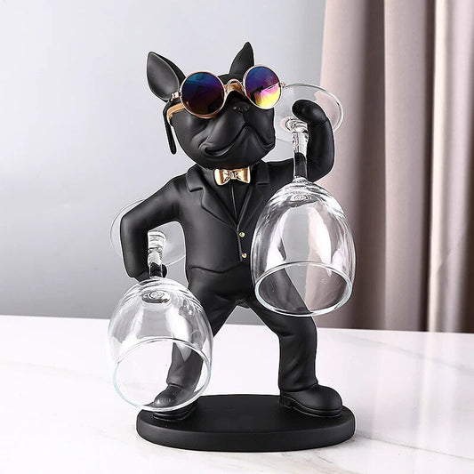 BarkButler - Porta bicchieri da vino in resina