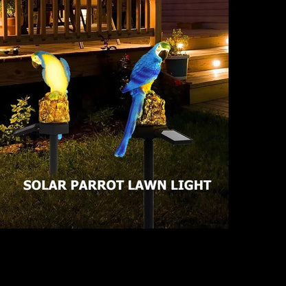 SolarSongbird - Lampada decorativa impermeabile da giardino per esterni