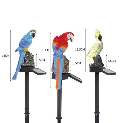 SolarSongbird - Lampada decorativa impermeabile da giardino per esterni