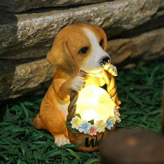 PuppyPals - Adorabili statue di cuccioli solari