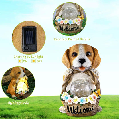 PuppyPals - Adorabili statue di cuccioli solari