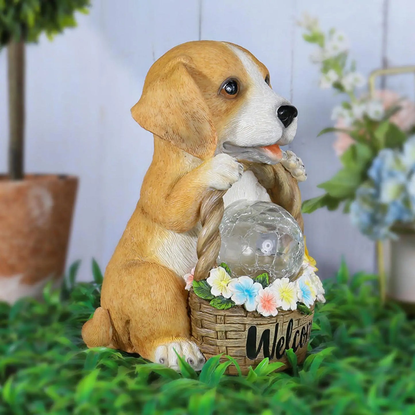 PuppyPals - Adorabili statue di cuccioli solari