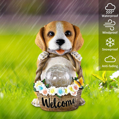 PuppyPals - Adorabili statue di cuccioli solari
