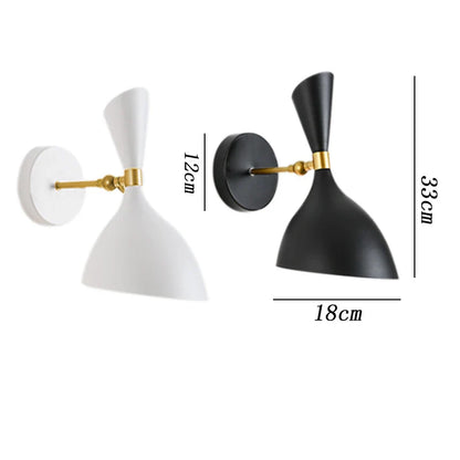 HarmonyFlex - Lampade da parete nordiche Zwart Wit