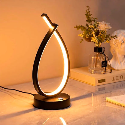 NordicLine - Lampada da tavolo sottile per lettura
