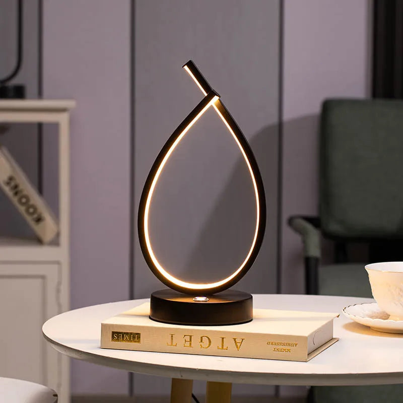 NordicLine - Lampada da tavolo sottile per lettura