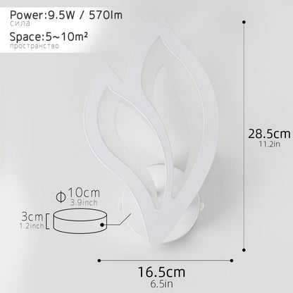 BedsideGlow - Lampada da letto a parete