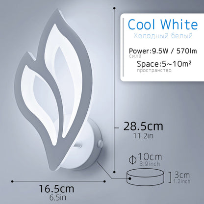 BedsideGlow - Lampada da letto a parete