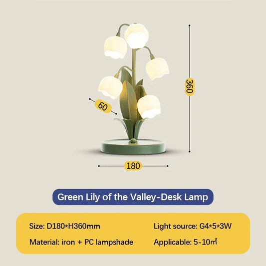 Lampada da tavolo ScandiPetal | Nordic Flower