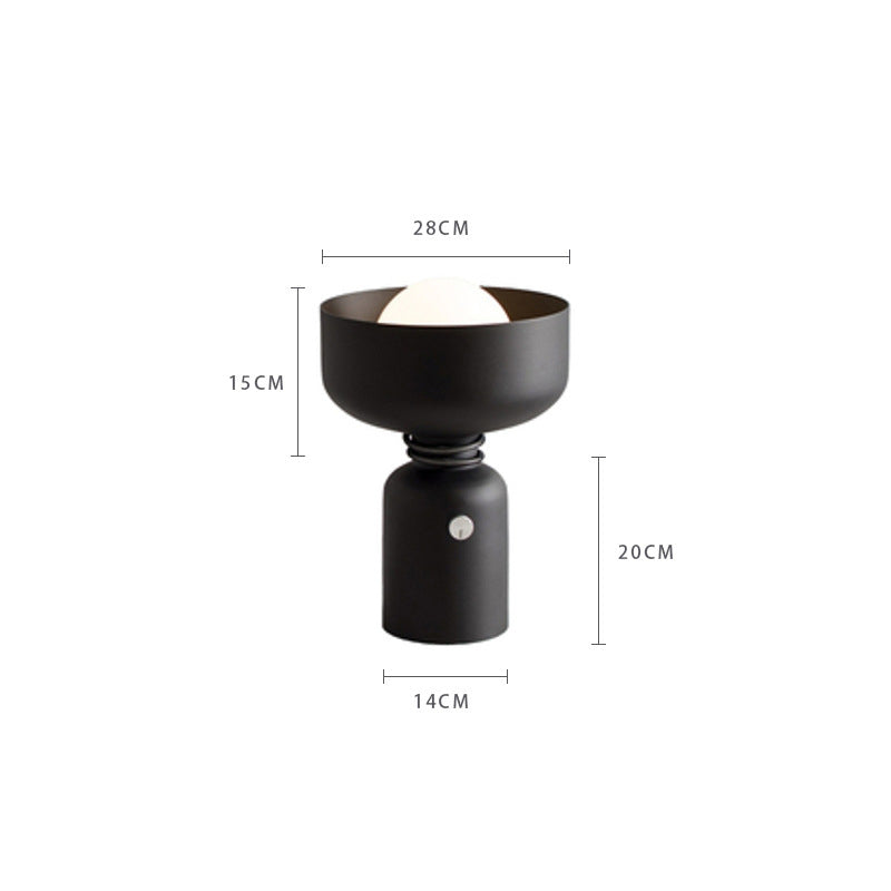 FrostedNordic | Lampada da tavolo a led nordica
