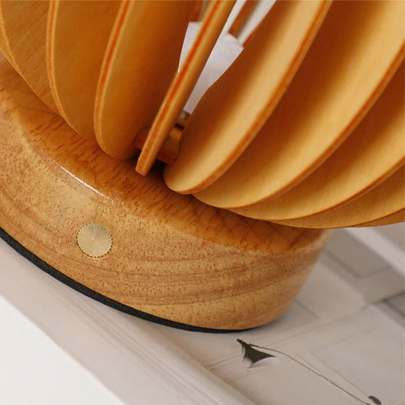GourdLume | Lampade da tavolo in legno a forma di zucca