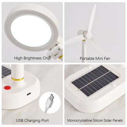 ZenFan | Lampada da tavolo a ventaglio