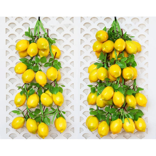 Spago per frutta artificiale e limone