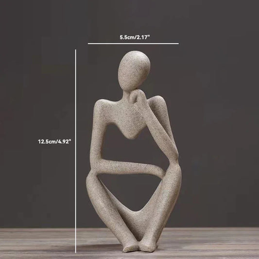 Le statue del pensatore astratto