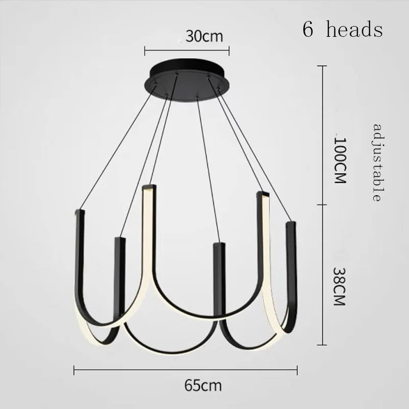Appendiabiti a led Lampade minimaliste