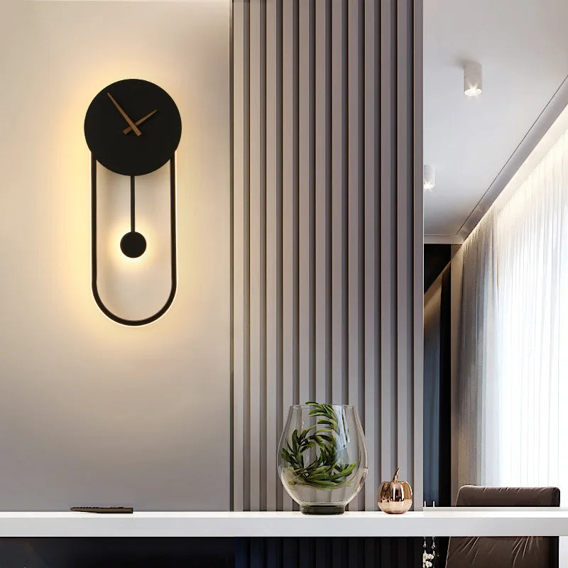 Orologio moderno a led da parete