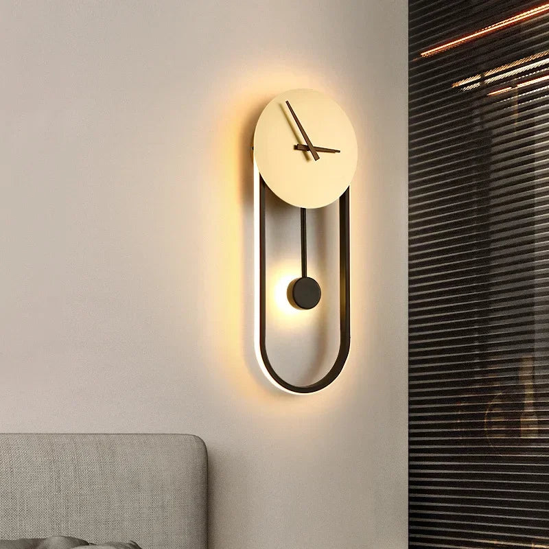 Orologio moderno a led da parete
