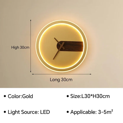 Orologio moderno a led da parete