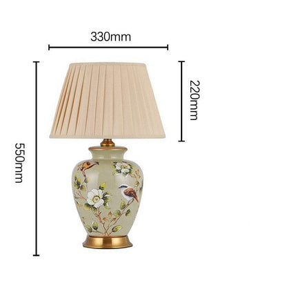 FloralBird | Lampada da tavolo a forma di uccello in ceramica