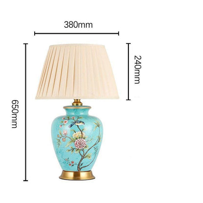 FloralBird | Lampada da tavolo a forma di uccello in ceramica