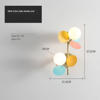 ModernLeaf - Lampada da parete moderna Bladeren